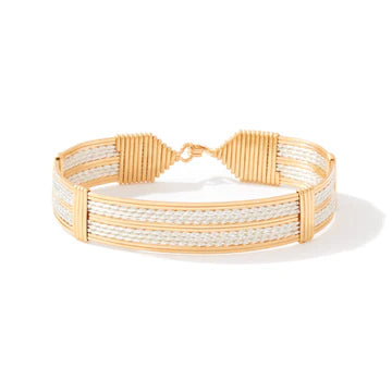 Ronaldo Empire Bracelet - Gold & Silver 7.5" L