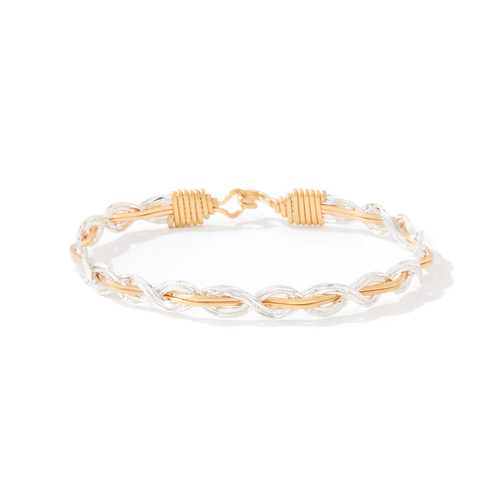 LET IT SHINE BRACELET GOLD/SILVER 6.5" XS