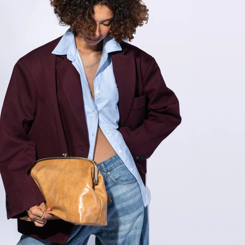 HOBO ALBA FRAME LARGE SHOULDER BF-W