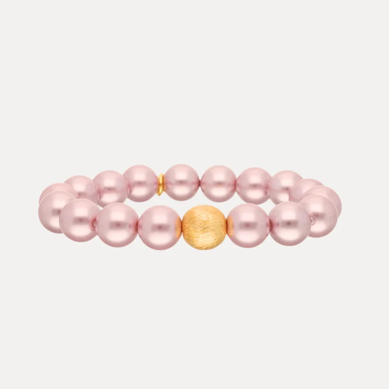 BG DUSTY ROSE BLUSH PEARL MALA BRAC