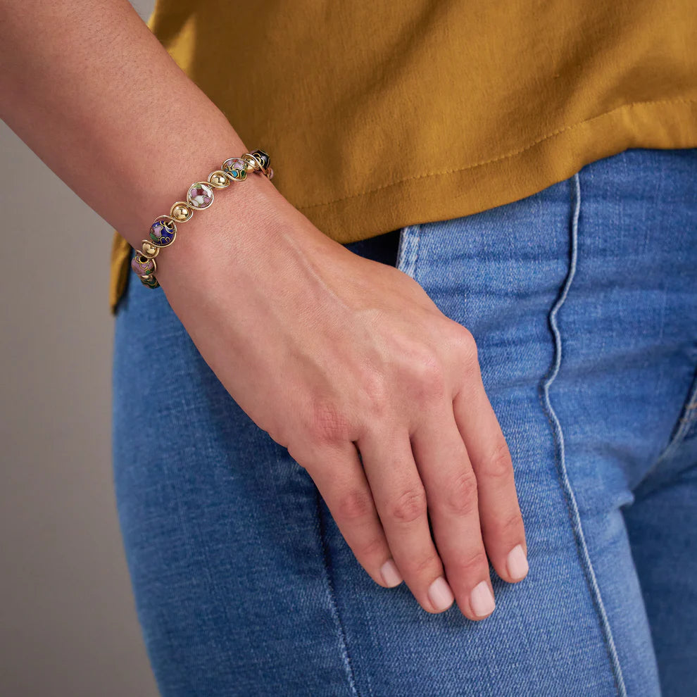 CLOISONNE' Bracelet  7" - M