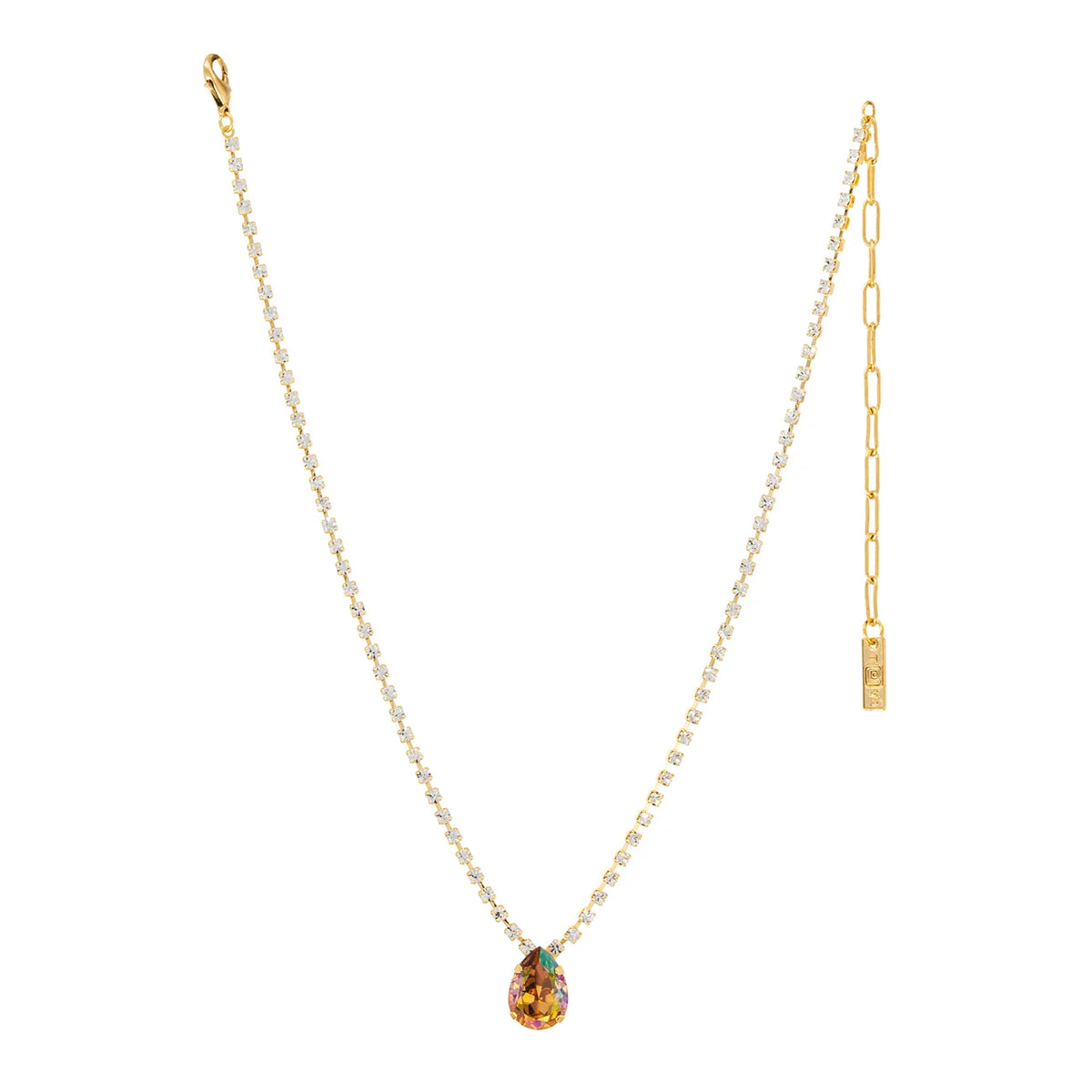 TOVA MILLI NECKLACE IN CLEAR/LIGHT COLORADO TOPAZ