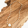 VIRTUE ROSARY PEARL BEZEL CONNECTOR