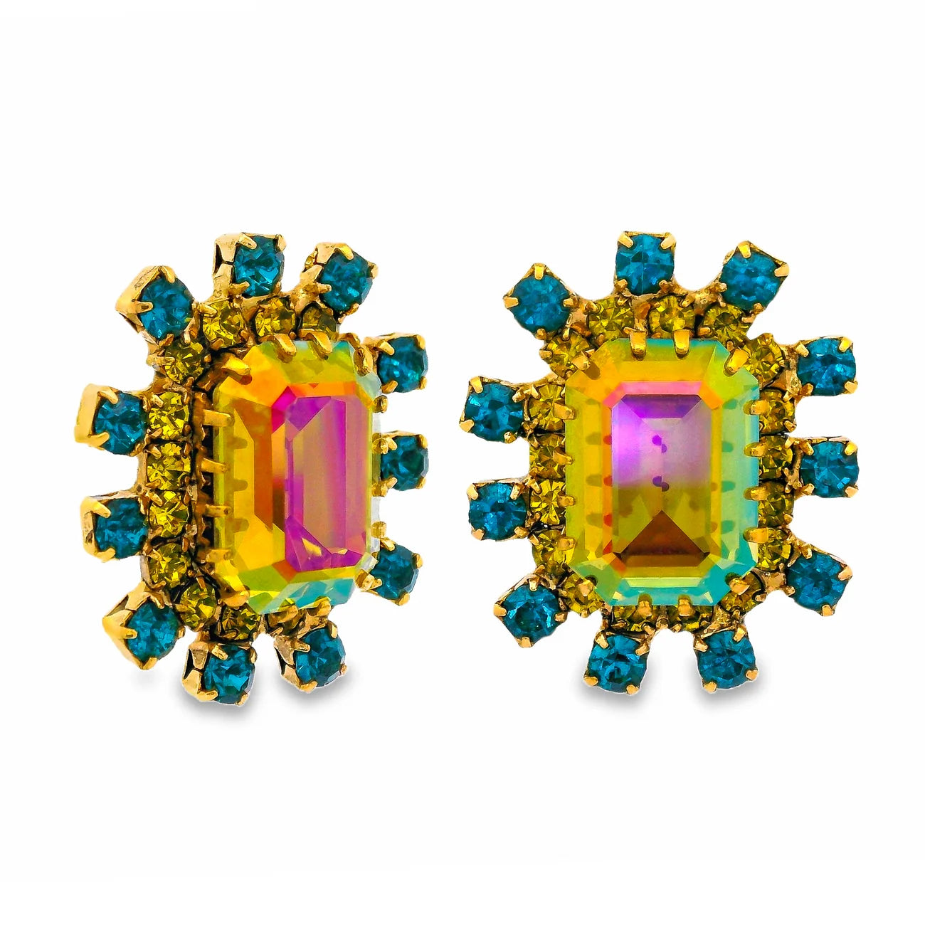 TOVA SIS EARRINGS IN WATERMELON