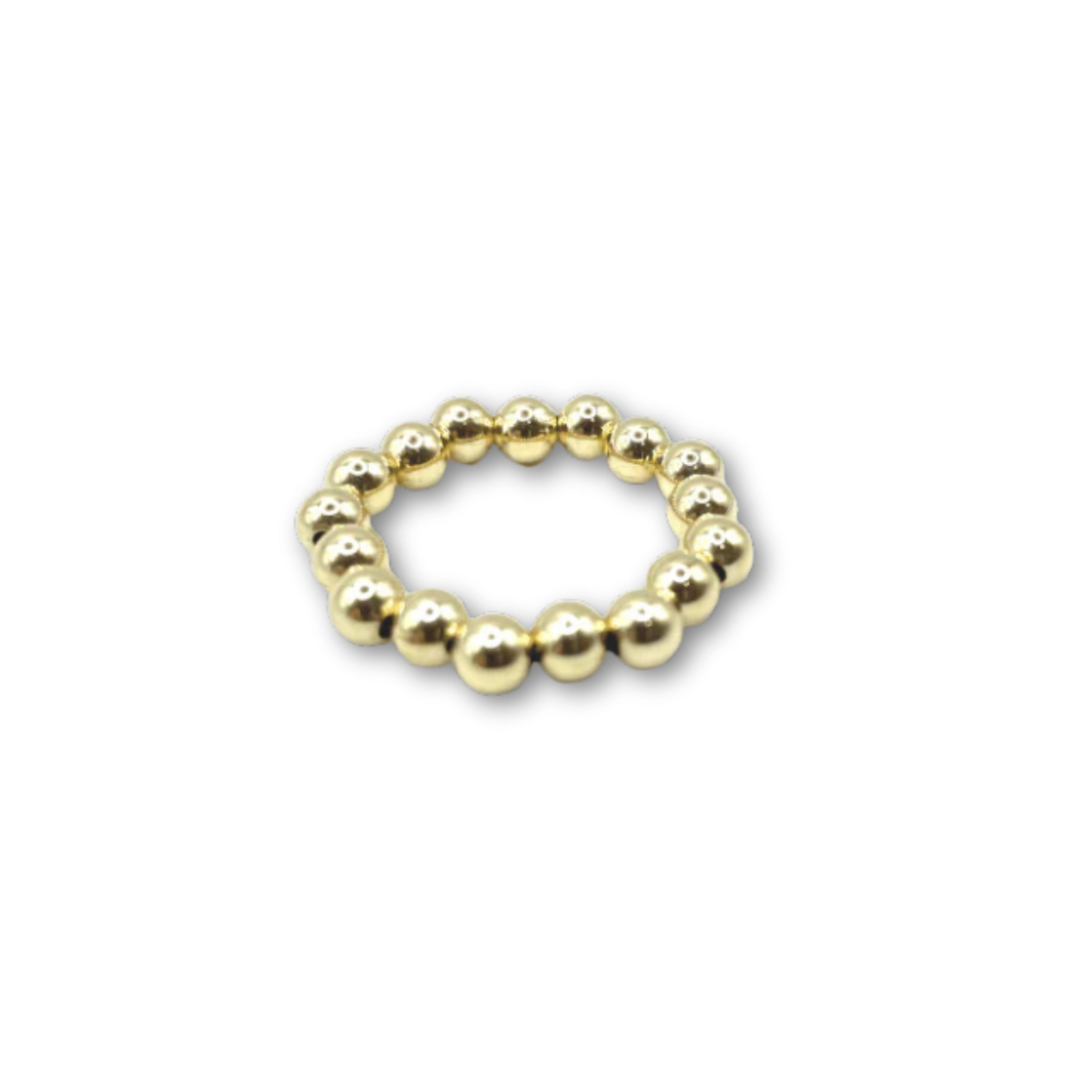 Gold-Filled 4mm Waterproof Stretch Ring