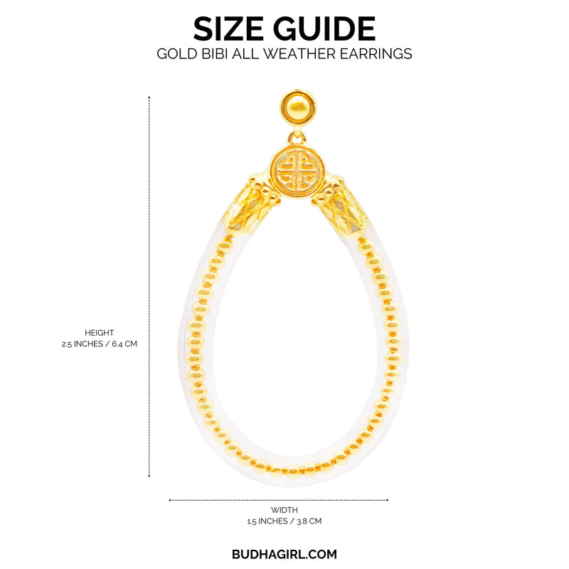 BG GOLD BIBI AW EARRINGS