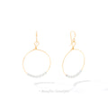 POWER OF PRAYER HOOP EARRINGS