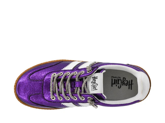 CORKY'S HEADS UP PURPLE SNEAKERS
