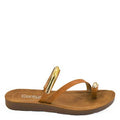 Corky's Hit the Strip Cognac Sandal