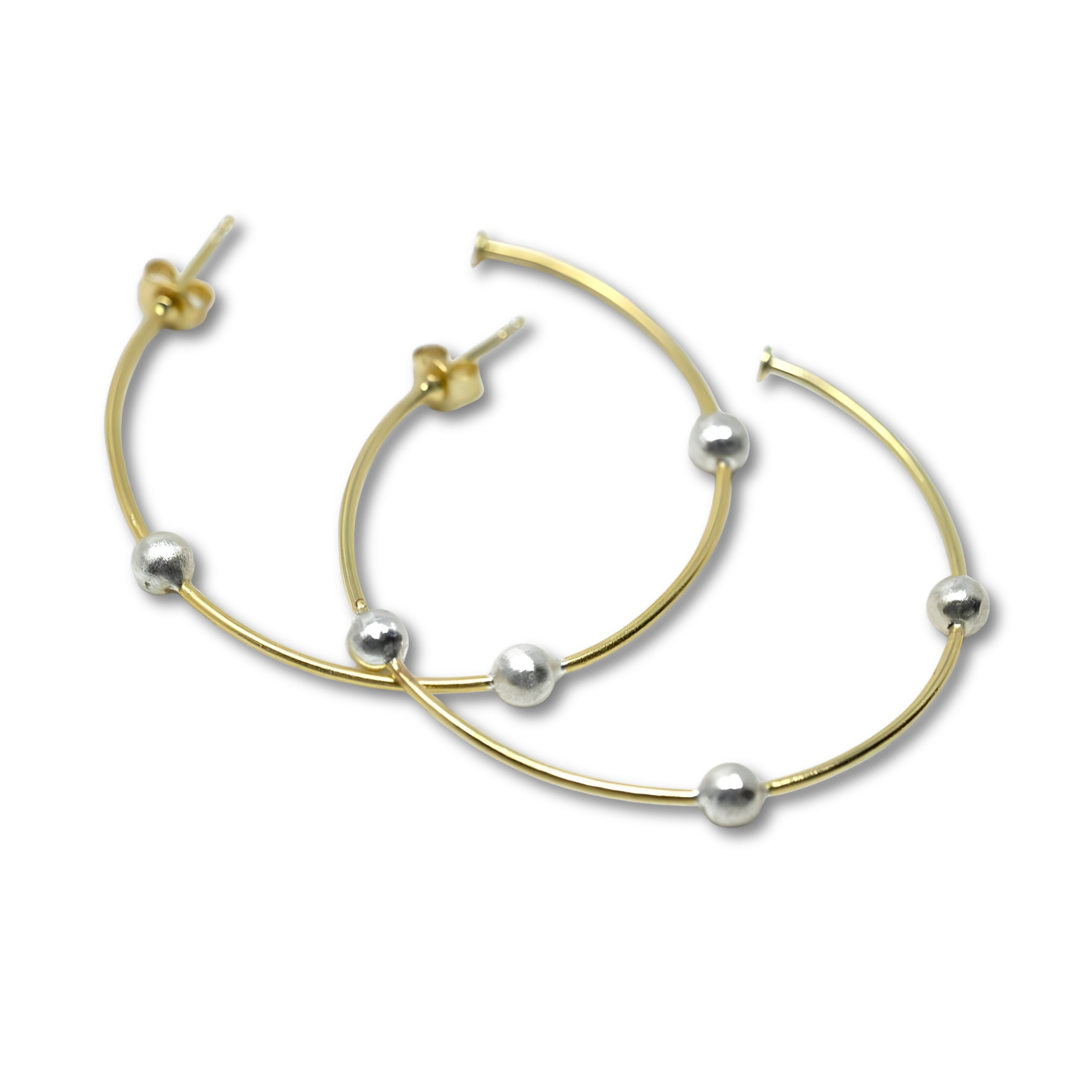 Hoop No. 16 Small Gold with Sterling