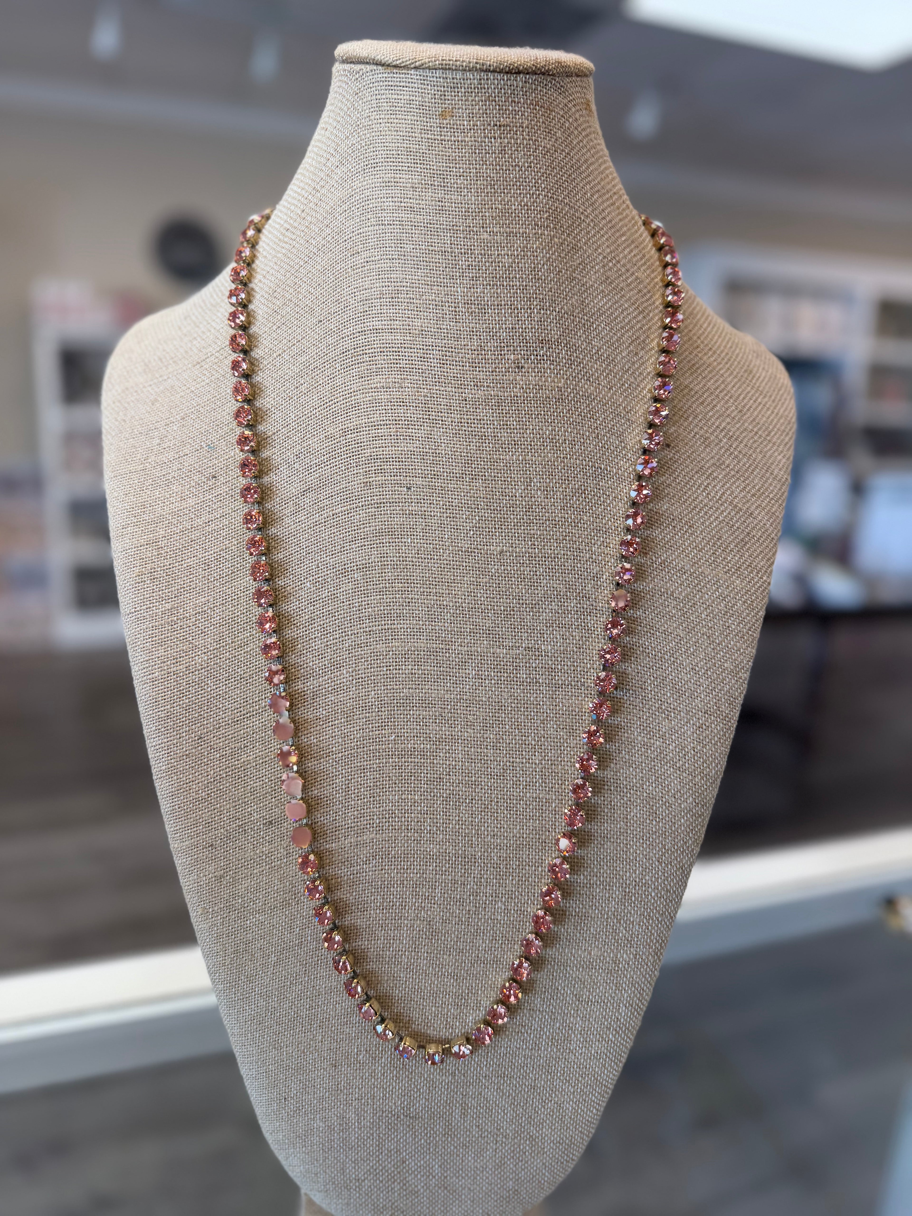 TOVA VANESSA NECK ROSE