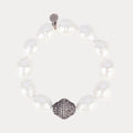 BG WHITE ISABEL PEARL BRACELET