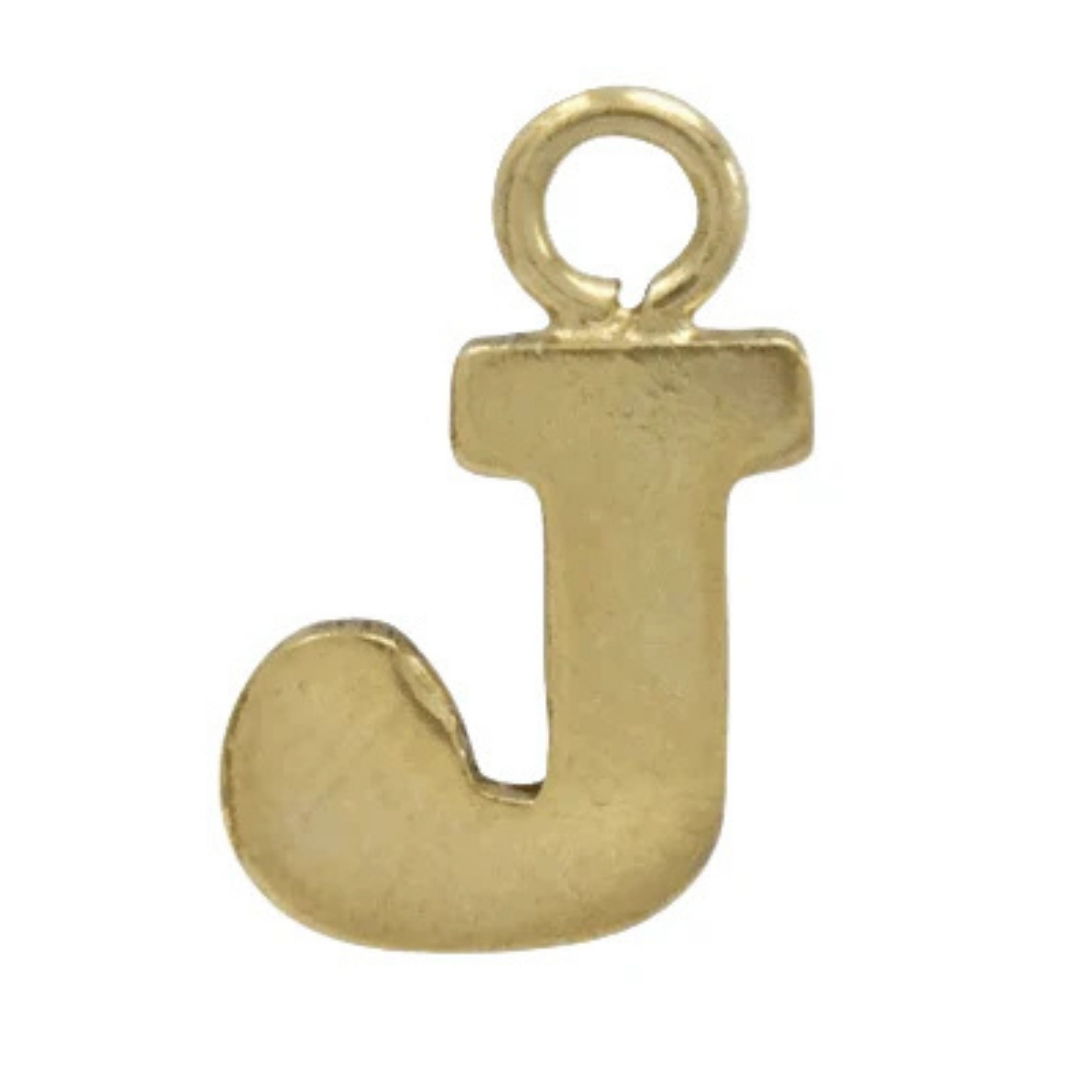3mm Gold-Filled Initial Charm - 6.5"