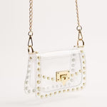CLEARLY JACKIE PEARL HANDBAG