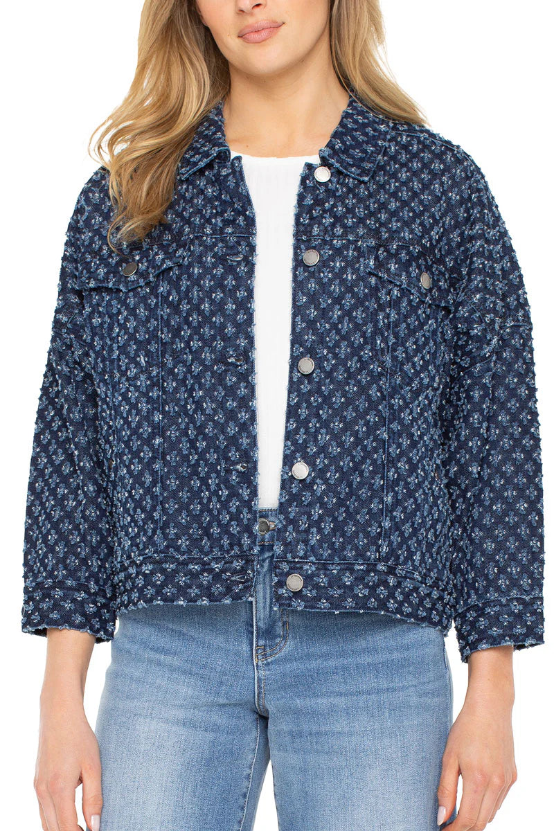 LIVERPOOL PNHL DENIM JACKET LM1C03RD