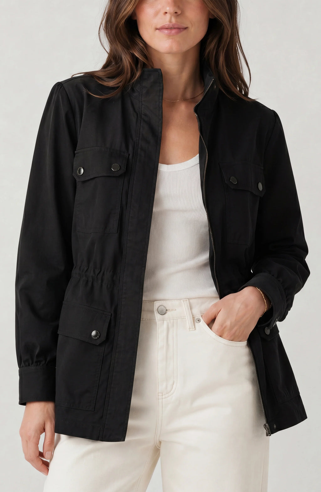 LP LM1D43TL98 BLACK UTILITY JACKET