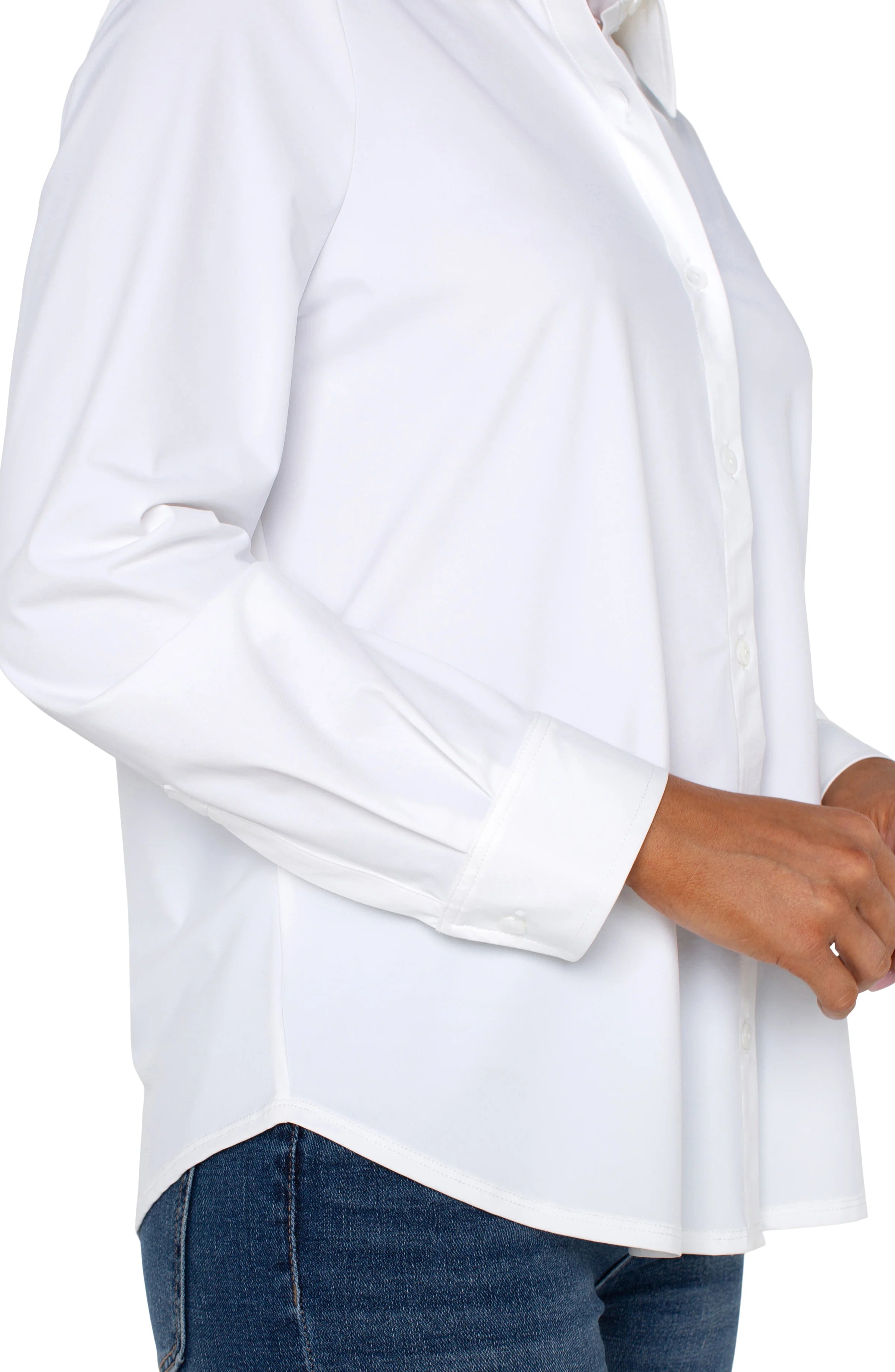 LP LM8E25ETK WHITE LONG SLV