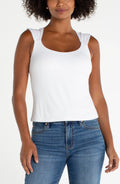 LP LM8J65K40 SLVLSS KNIT TOP