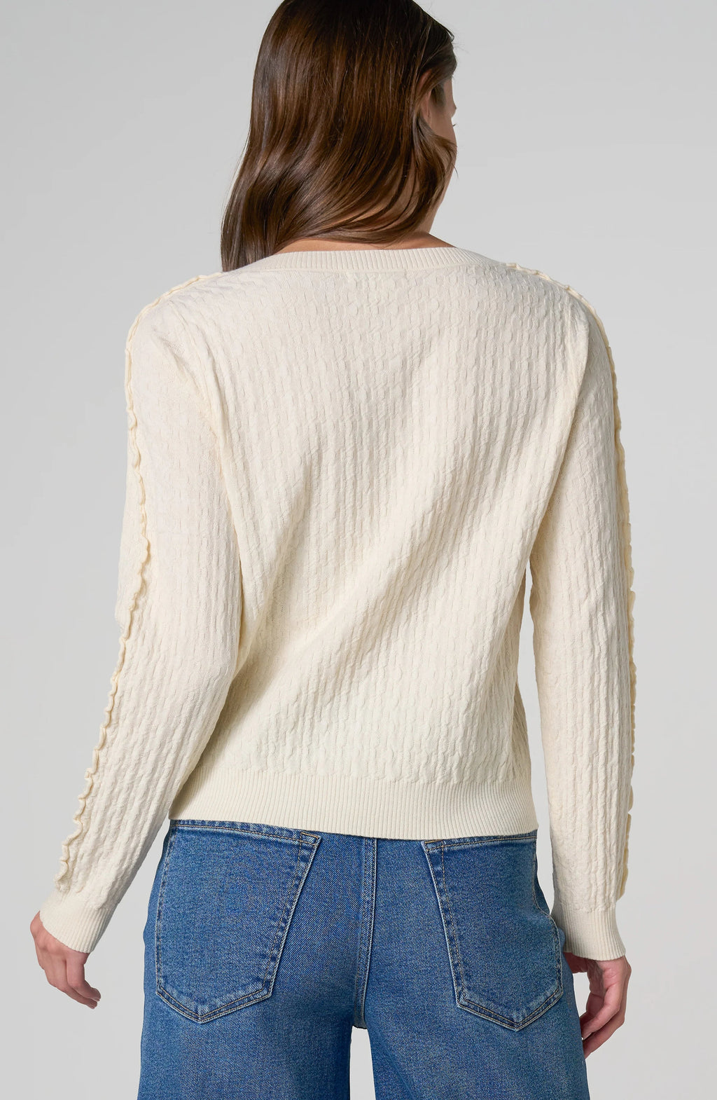 LP LM8L29WF12 CREAM SWEATER