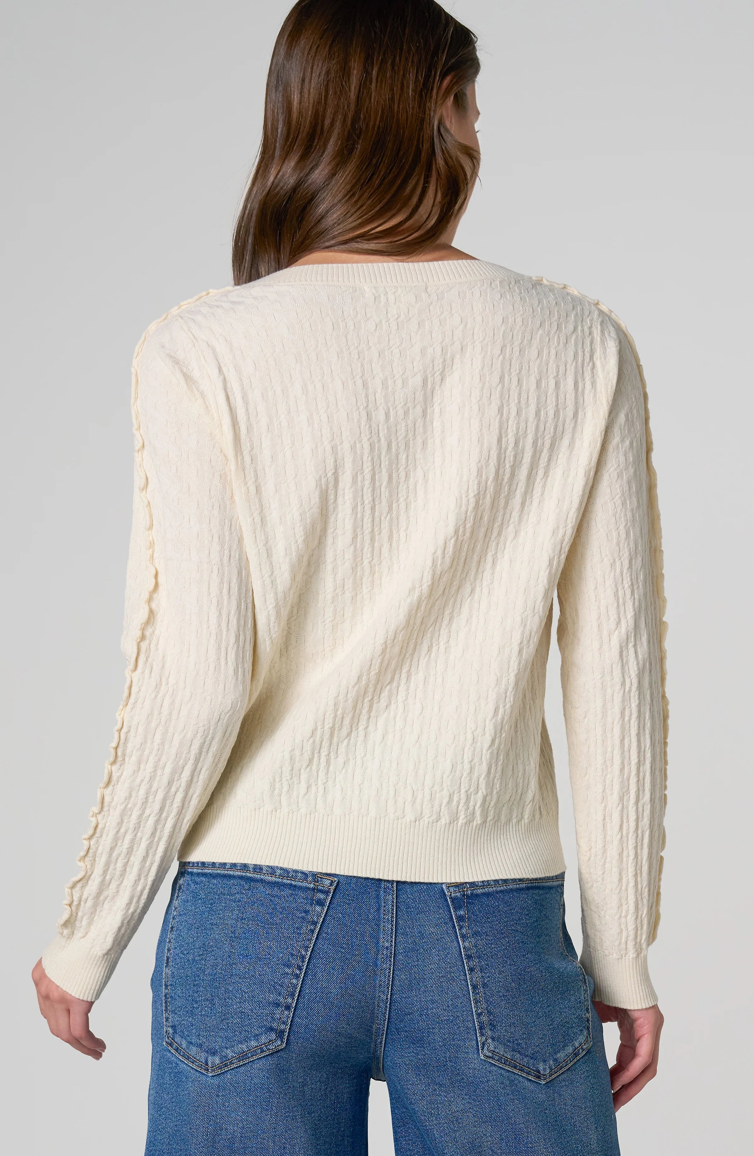 LP LM8L29WF12 CREAM SWEATER