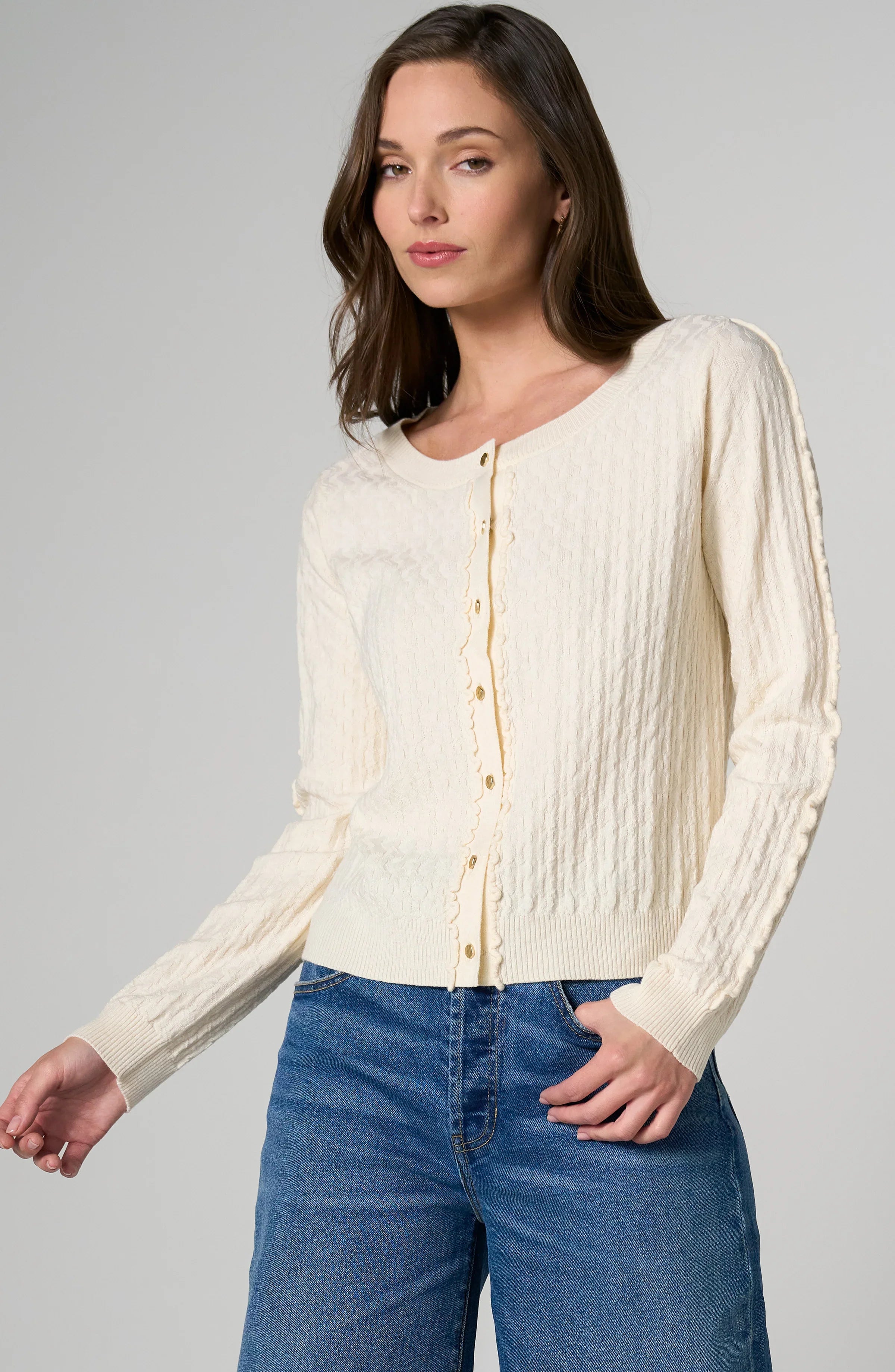 LP LM8L29WF12 CREAM SWEATER