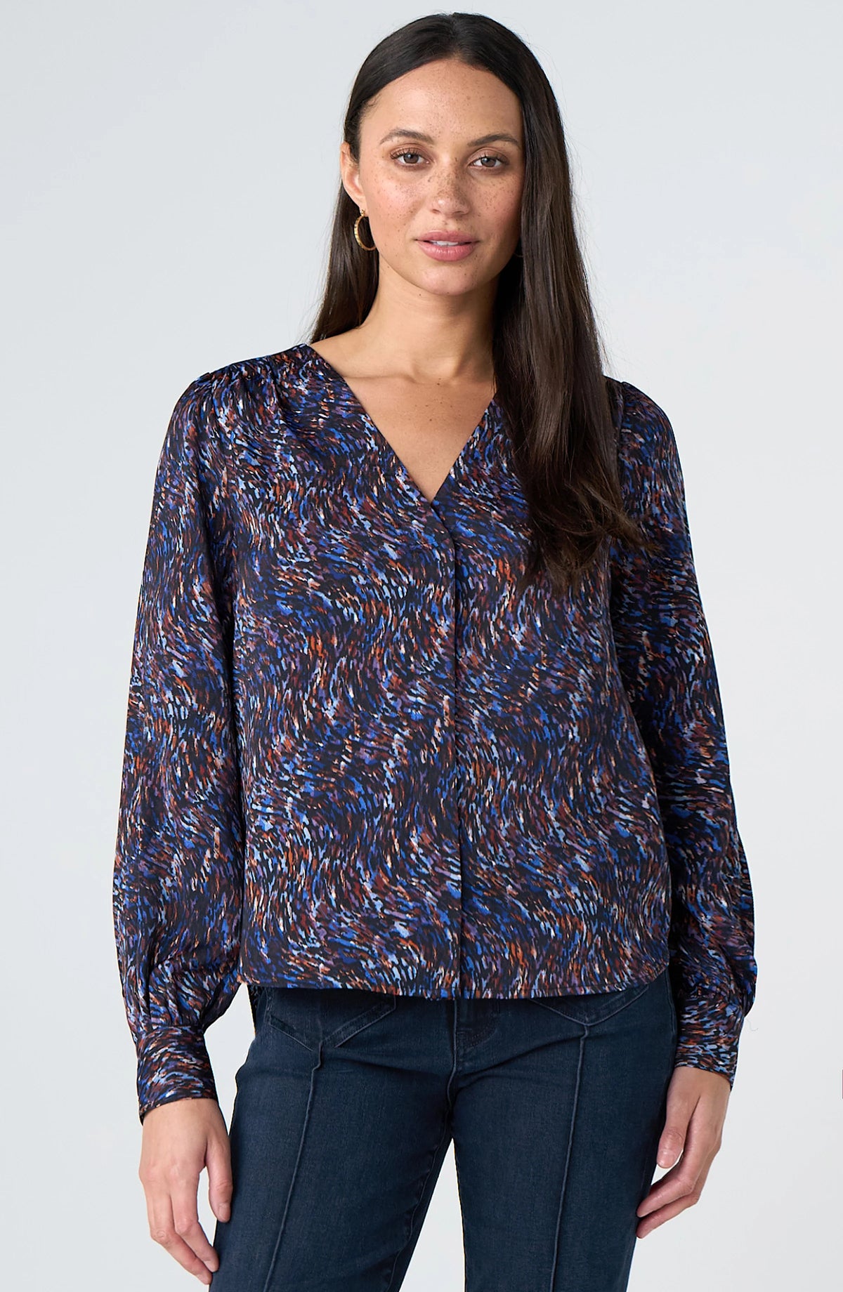 LP LM8L73H65P41 LS WOVEN BLOUSE