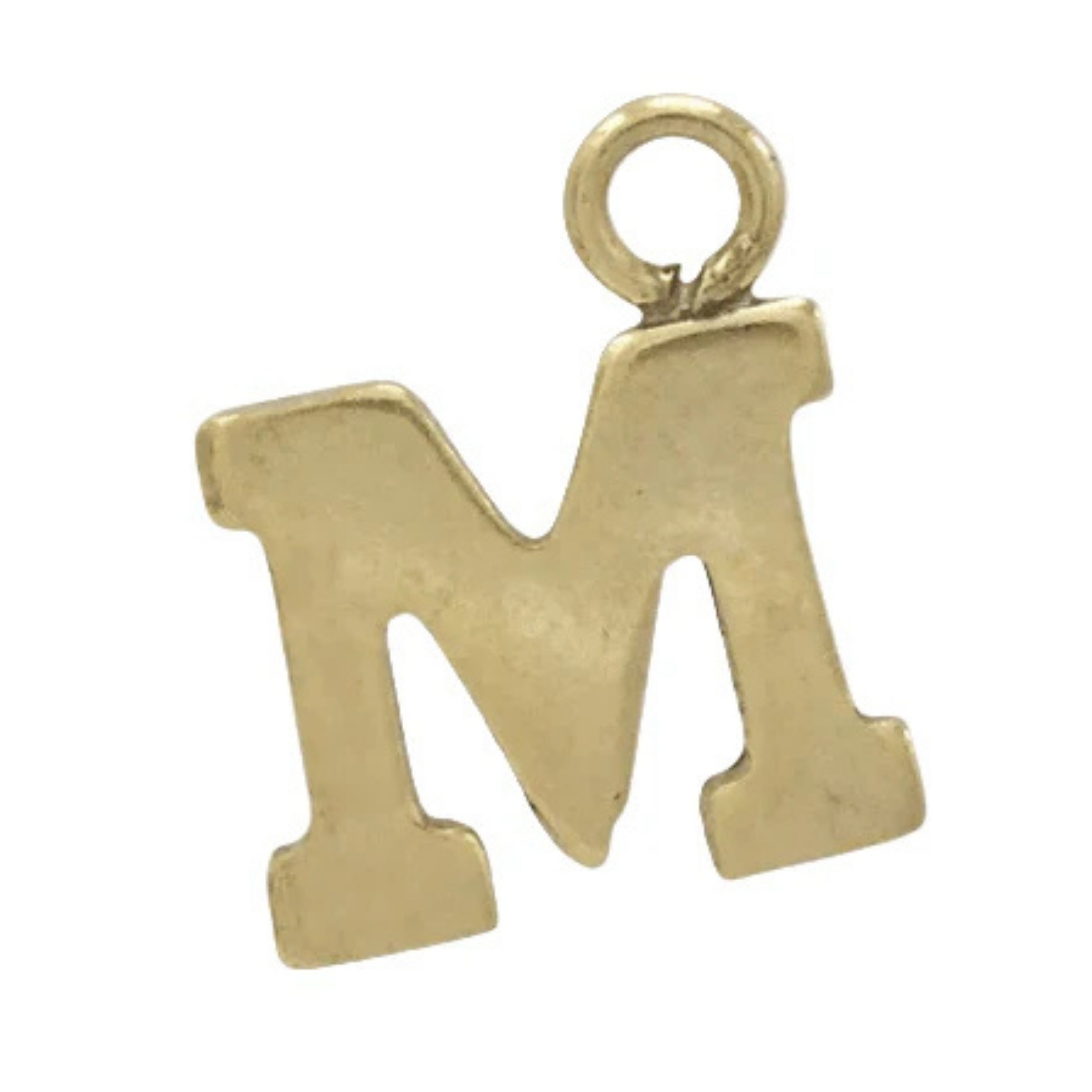 3mm Gold-Filled Initial Charm - 6.5"