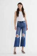 Mica Crop Flare Jean