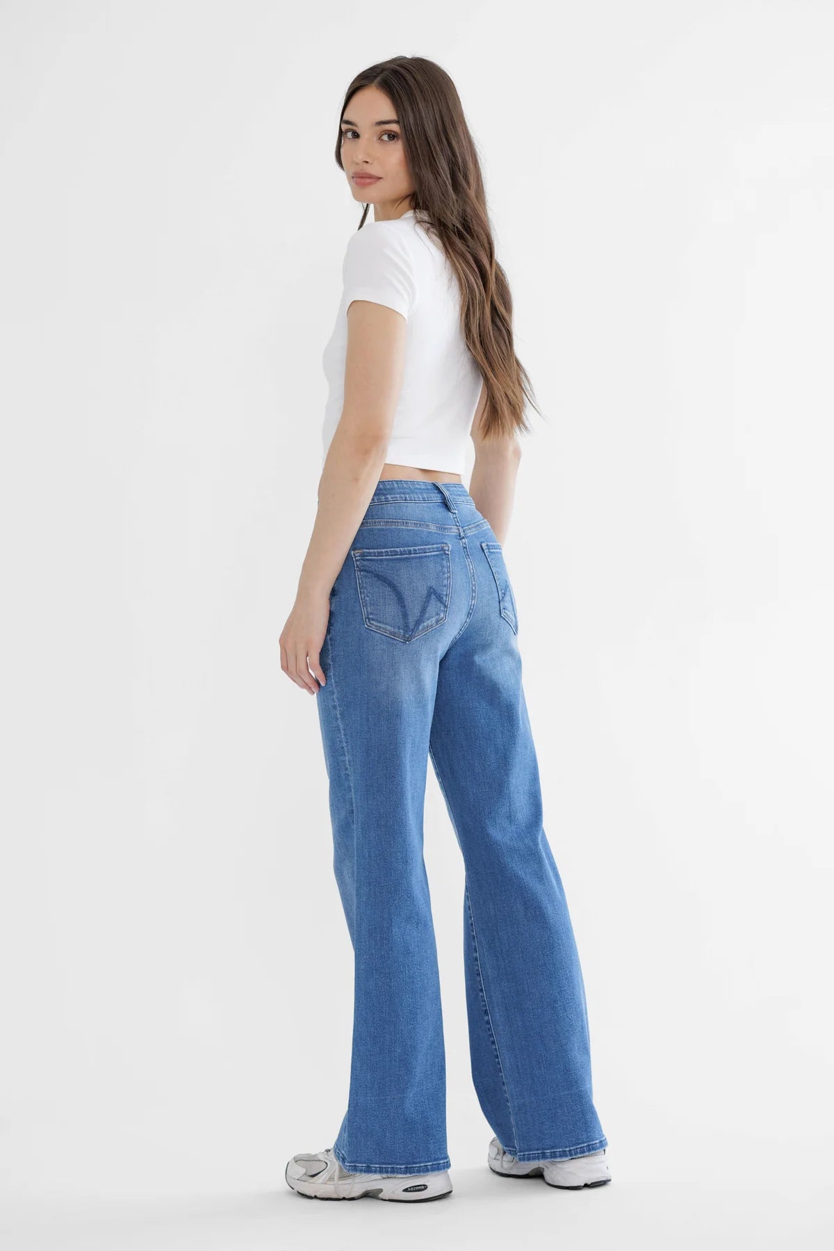 MICA High Rise Wide Leg Jean
