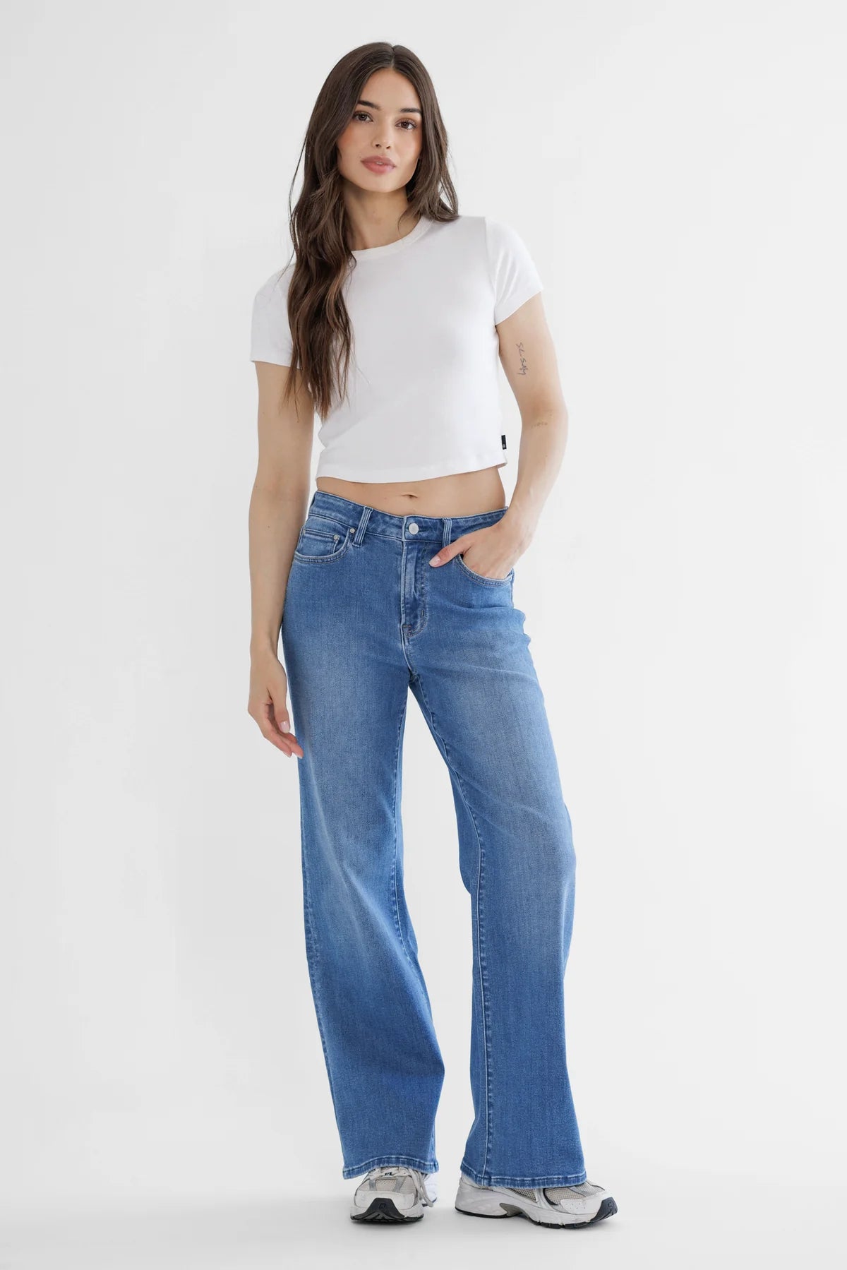 MICA High Rise Wide Leg Jean