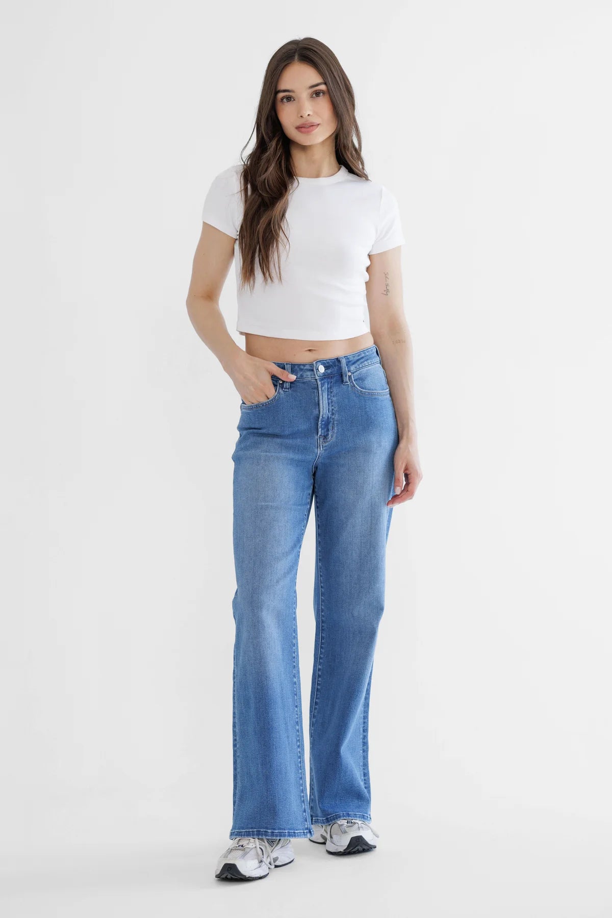 MICA High Rise Wide Leg Jean