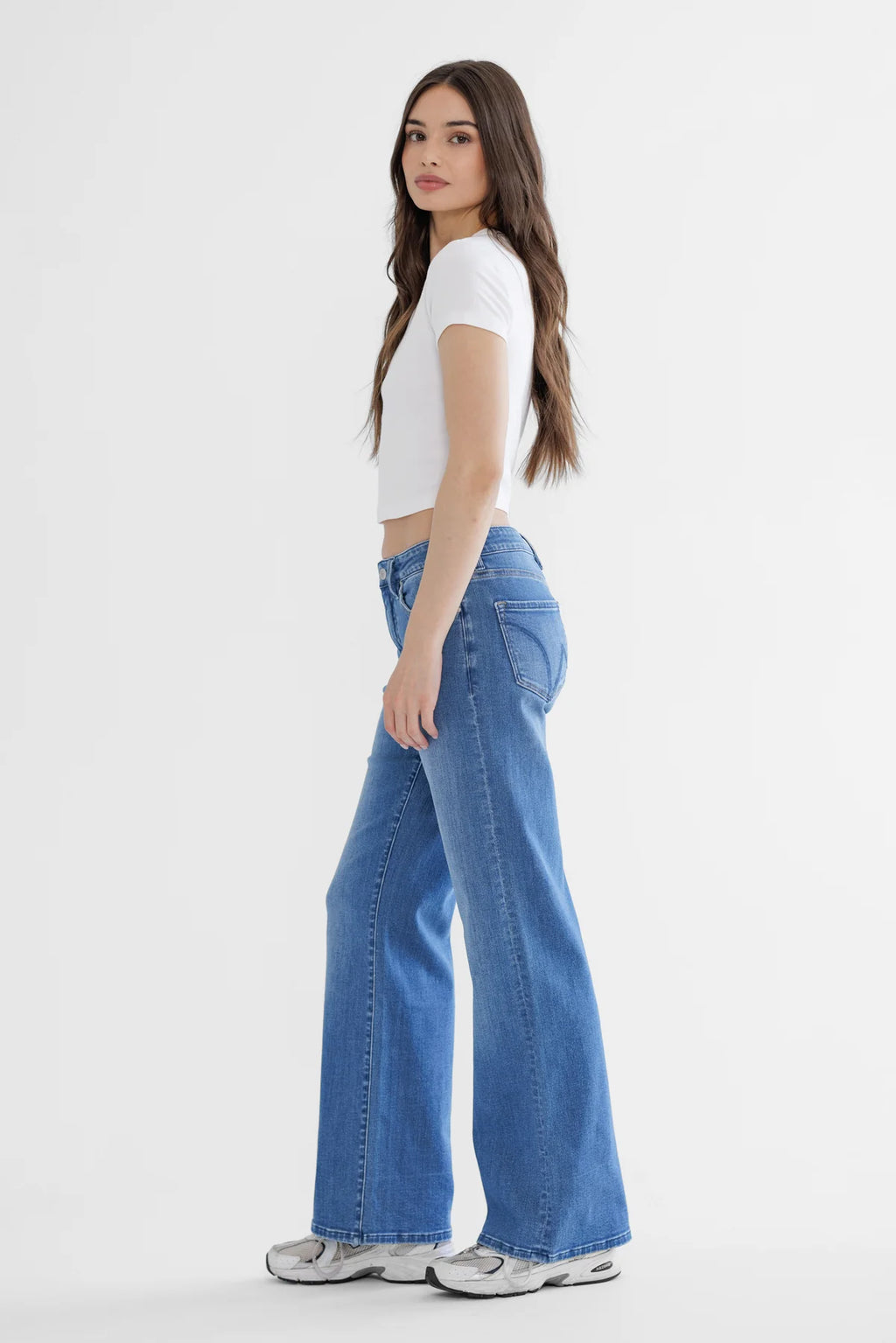 MICA High Rise Wide Leg Jean