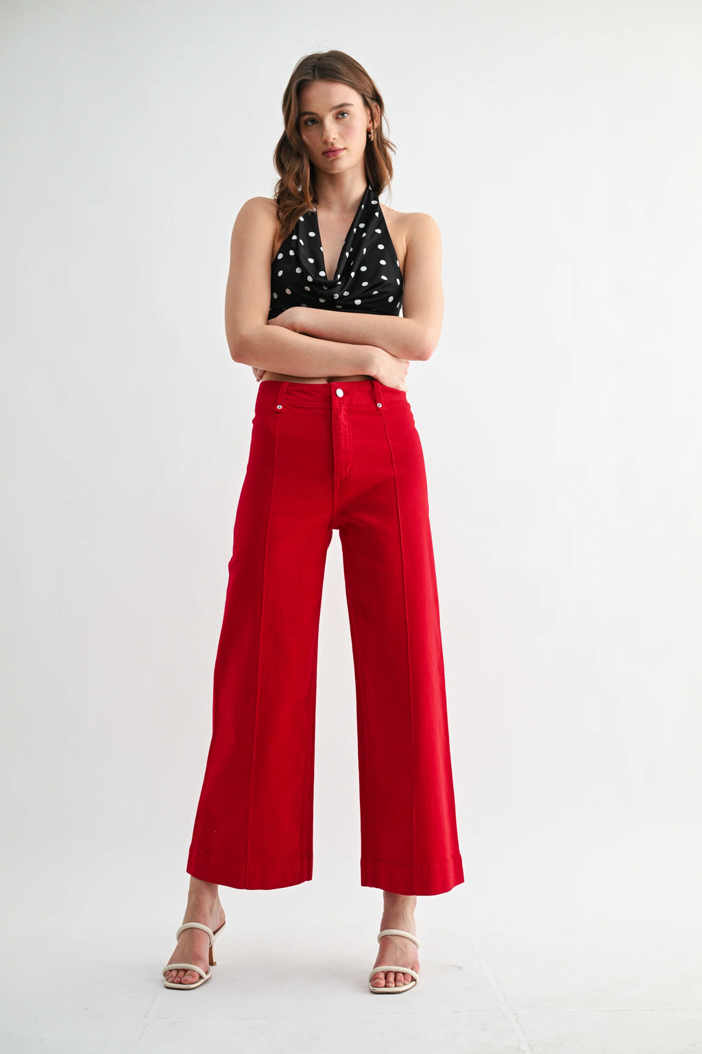 Mica Wide Leg Ankle Jean