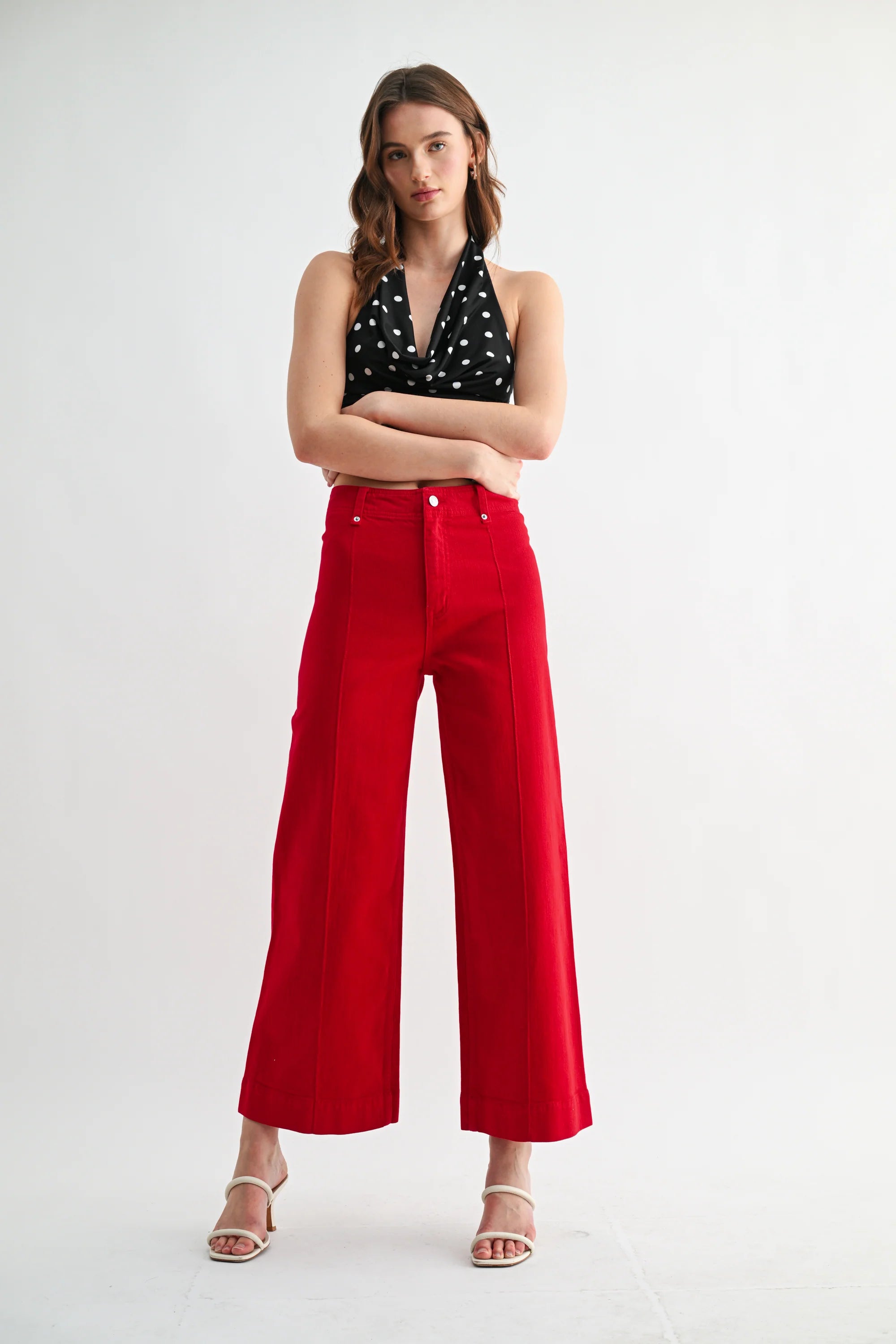 Mica Wide Leg Ankle Jean