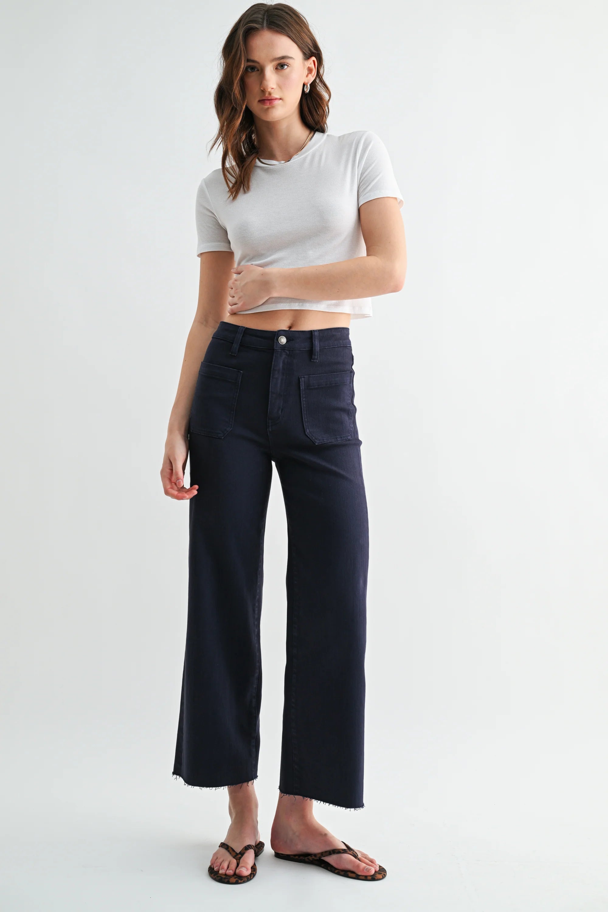 MICA HI-RISE WIDE LEG MDP-W3801NB