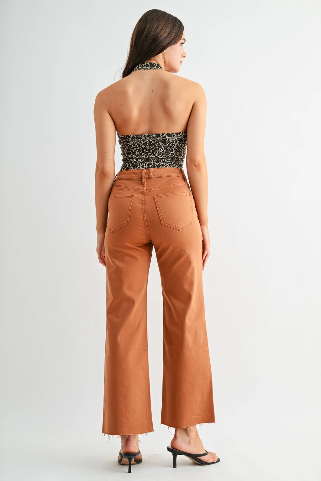 MICA High Rise Wide Leg ANKLE Jean