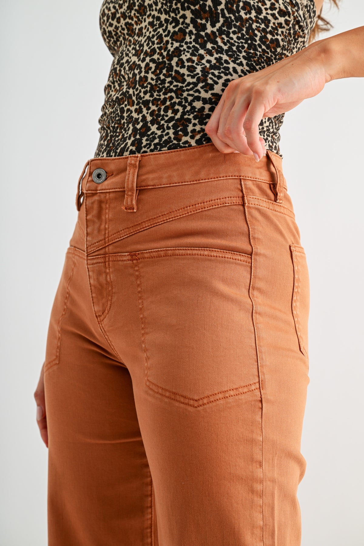 MICA High Rise Wide Leg ANKLE Jean