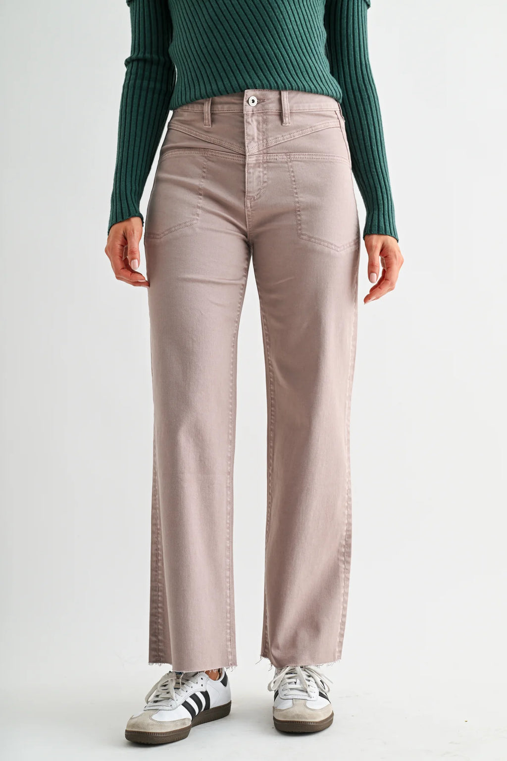 MICA High Rise Wide Leg ANKLE Jean