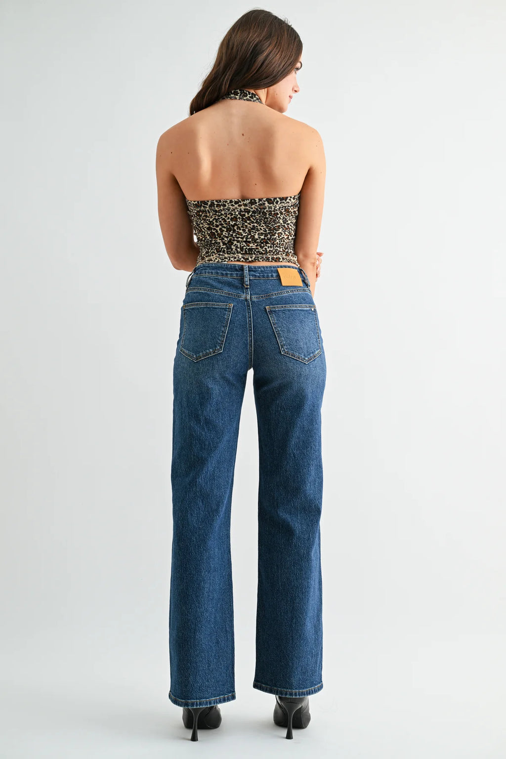 MICA  MID-RISE Wide Leg Jean