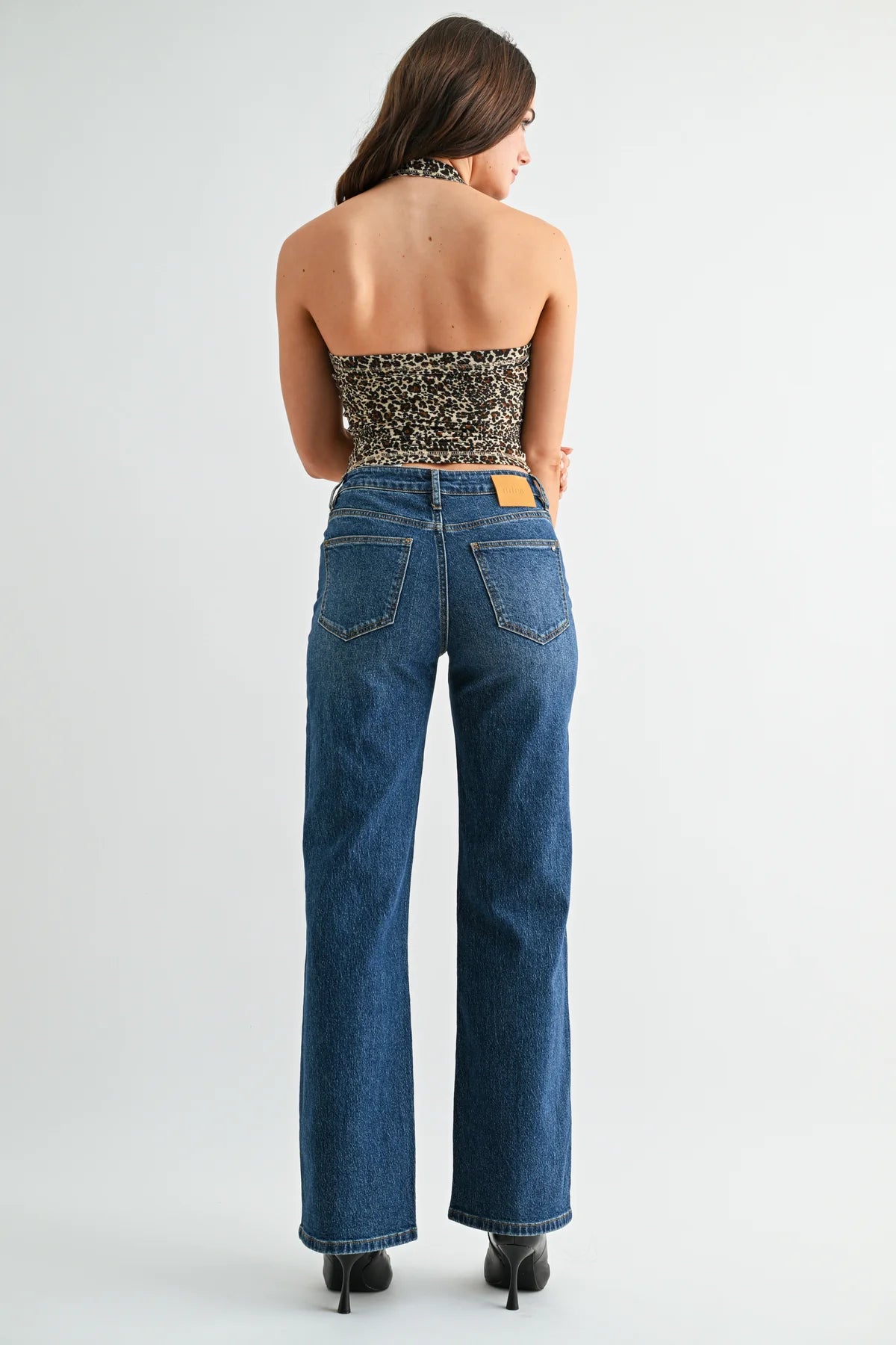 MICA  MID-RISE Wide Leg Jean
