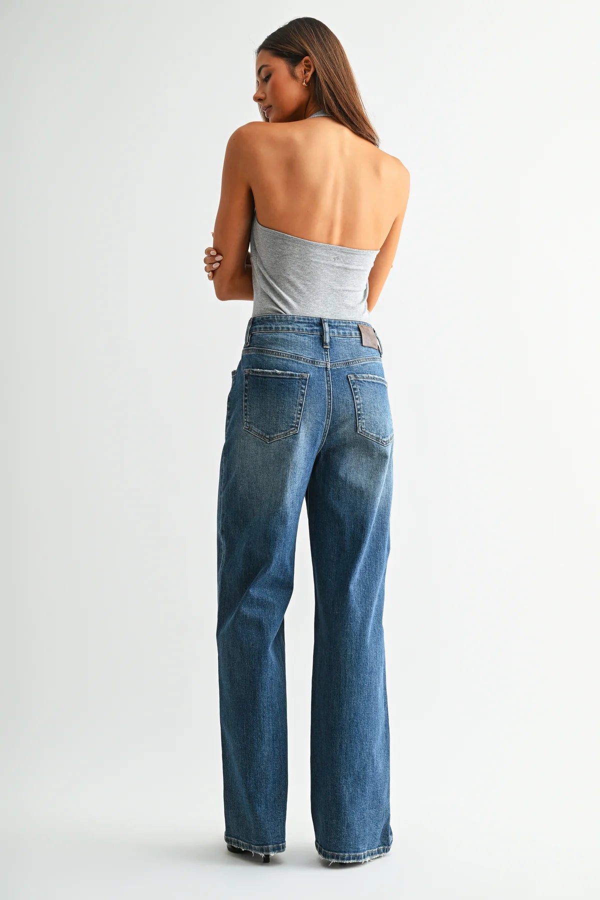 MICA High Rise Wide Leg Jean