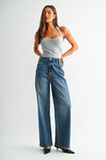 MICA High Rise Wide Leg Jean