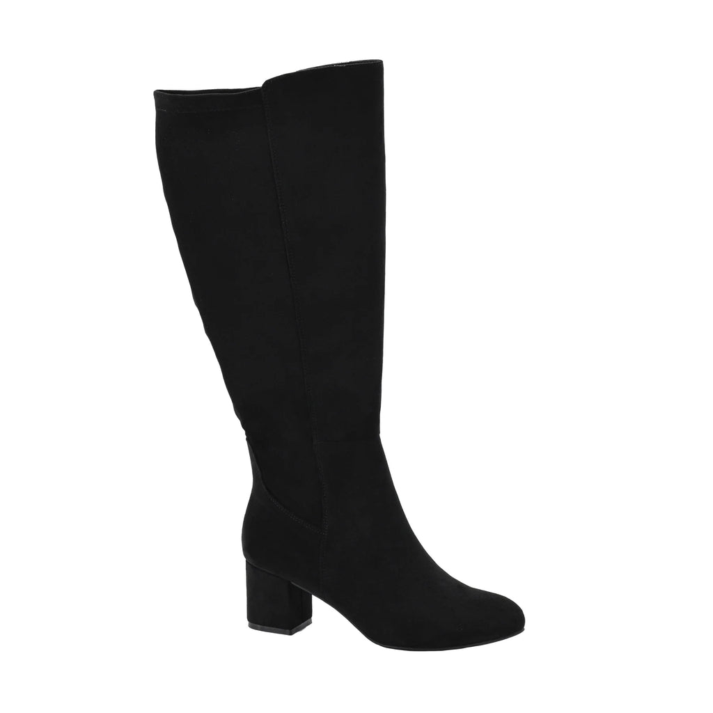 CORKY'S MADE YOU LOOK BLACK FAUX SUEDE