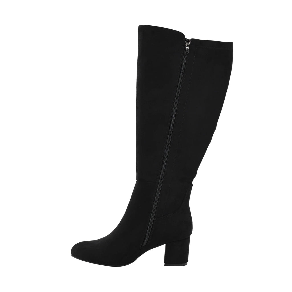 CORKY'S MADE YOU LOOK BLACK FAUX SUEDE