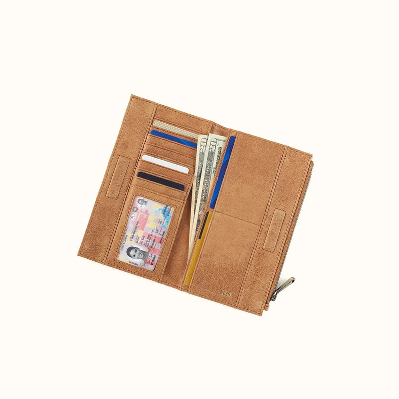 HOBO JILL LARGE BIFOLD WALLET NV-WH