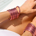 BG Rose Gold All Weather Bangles® (Set of 9) SMALL
