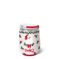 SWIG SANTA CLAUS STEMLESS WINE CUP 12OZ
