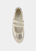 SHUSHOP SALOME GOLD FLATS