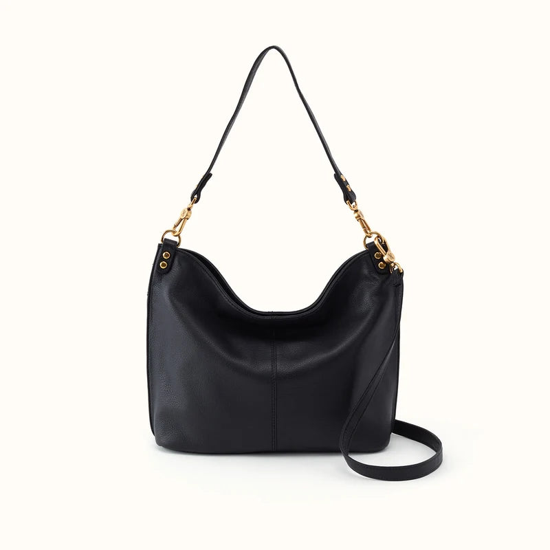 HOBO PIER SHOULDER BAG SO-BLK