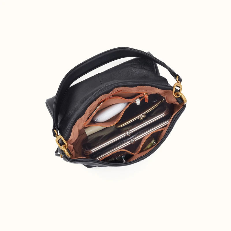 HOBO HARLEY CONVERT SHOULDER SO-BLK